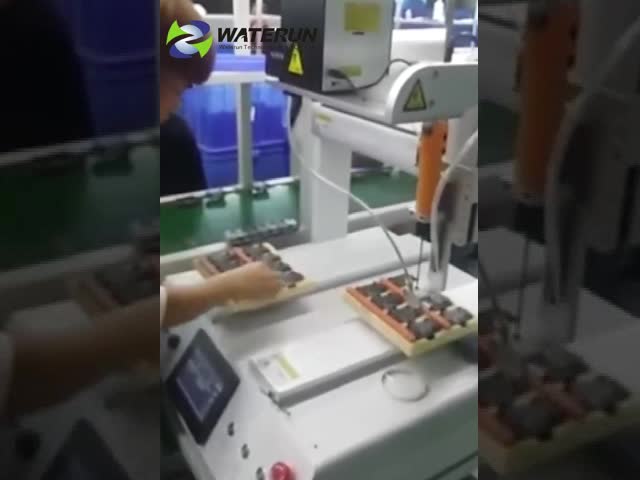 Robô de fixação automática de parafusos de escritório durável para bloqueio de parafusos