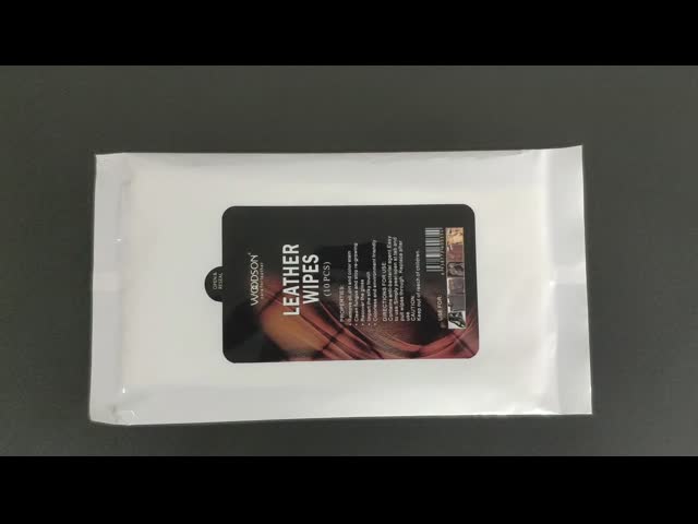 Antifungal Nourishing Leather Cleaning Wipes For Couch Handbag
