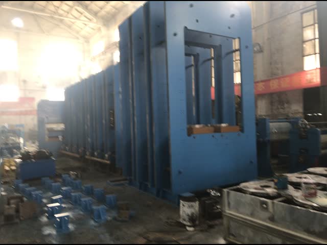 Frame And Column Plate Vulcanizing Press Rubber Vacuum Hydraulic Press