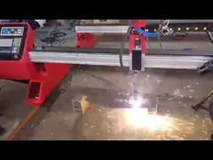 Управление автомата для резки плазмы CNC портала Stepper мотора 15KW численное video