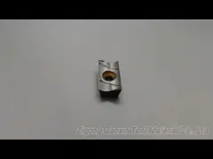 Алюминий вставки плеча карбида покрытый Ал2О3 филируя режа высокотемпературное сопротивление video