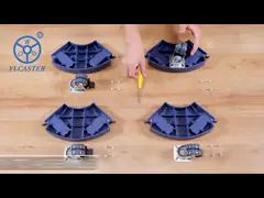 Round Shape Size Adjustable Lockable Moving Plant Stands With Wheels Factory Sale