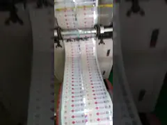 Double Layer Labels Tax Custom Embossed Label