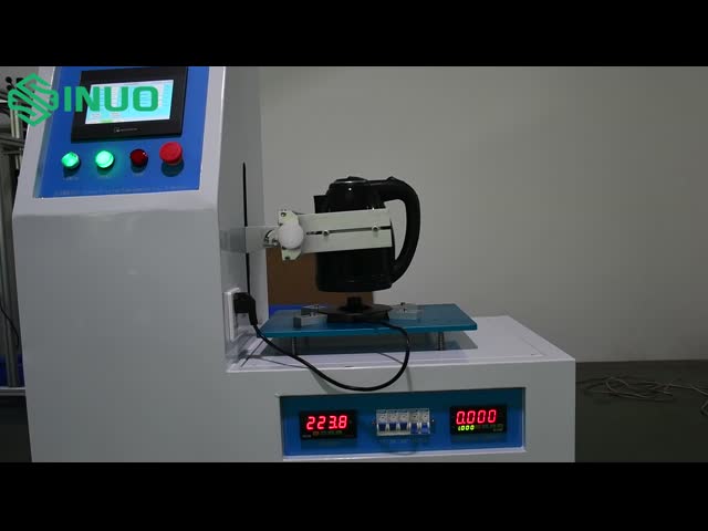IEC 60335-2-14 ワイヤレスケトル アイアンブレンダー スタンドと引き出された耐久性試験装置