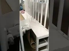 Линия штранг-прессования TPR 2M гуммированная слая на изнанке ковра MachineTPE термопластиковая для ковра джута video