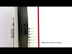 Алюминиевый сплав Multibiometric умное 	Замок отпечатка пальцев с видео- телефоном двери video