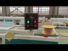 PVC-PA-Kunststoffrohr-Extruder-Maschinen-einzelne Wand-gewölbte Rohr-Fertigungsstraße des PET-pp.