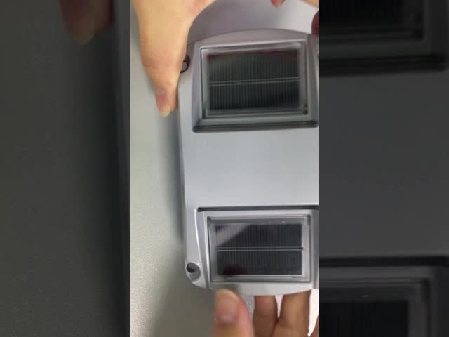 Внешний алюминиевый раковина мини солнечные потолочные огни беспроводные для садовых дорог свет видео