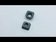 Вставка карбида вольфрама резца КНК филируя для закаленной стали video