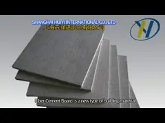 telhado avaliado da placa do cimento da fibra do fogo da parede exterior de 20mm