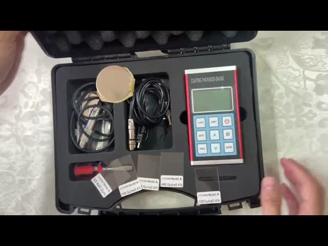 Various Optional Probe Coating Thickness Gauge Auto Matching Metal Shape