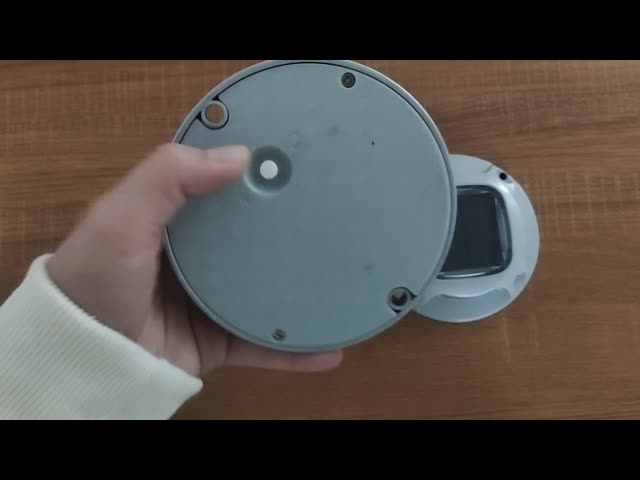 Круг света дока подъездной дороги беспроводной солнечный привел на открытом воздухе отметку для дорожки 110*22.5 MM видео