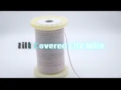 Superthin 0.04mm Ustc Litz Wire High Frequency Polyster Silk Covered