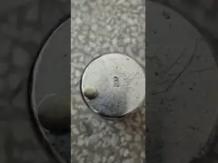 Сторона магнита одного диска D10x2 mm N42 NdFeB вставляя с клейкой лентой 3M video