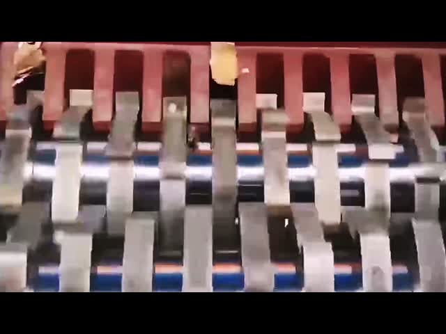 二重シャフトは厚く本を押しつぶすための紙くずの処理の機械類を