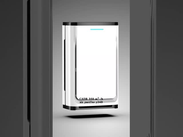 очиститель воздуха комнаты автомобиля 220V с материалом ABS Tuya WiFi пластиковым видео