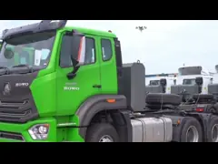 Dongfeng H5V 6X4 Новый энергетический трактор прицеп головка полуприцеп прицеп грузовик video