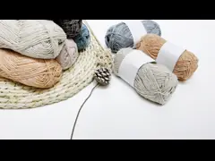 Подгонянный хлопок красочной пряжи мягкий смешал 80% хлопок 20% пряжи video