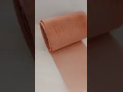 Простое сплетенное 1M 200 сетка экрана насекомого меди сетки марли сетки 0.05mm красная медная video