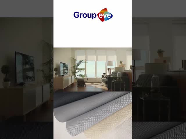 Outdoor Waterproof Sunscreen Roller Shades Window Sunscreen Blind Fabric