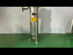 Нержавеющая сталь корпуса фильтра корзины водоочистки 304 подгоняла 2 рукавных фильтра video