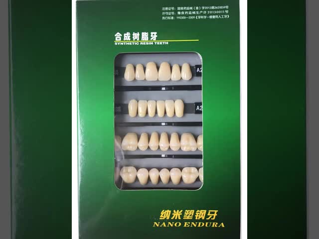 明確な歯科アクリル樹脂のキットの歯の合成物質2つの層の凹みの樹脂の歯