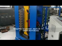 0.-0.8mm Thickness Material Metal Roofing Sheet Crimping Curving Machine video