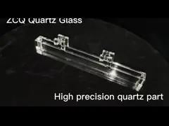Customized High Purity Quartz Parts And Components Oem