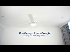 Лезвия 4 MDF DCF-W986 35W свет СИД потолочного вентилятора малошумного современный для спальни video