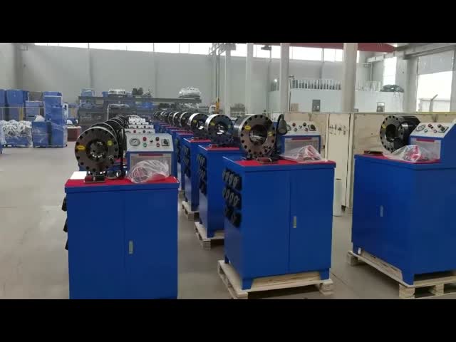 Плашек Swager 10 машины 200pcs/H ручного резинового шланга гофрируя дизайн 51BY гидравлических хороший качественный видео