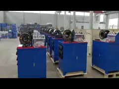 Плашек Swager 10 машины 200pcs/H ручного резинового шланга гофрируя дизайн 51BY гидравлических хороший качественный video