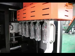 Небольшая пластиковая машина прессформы k6 дуновения воды любимца до 2 литра стальных прессформ video