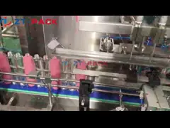 Машина завалки бутылки масла волос сливк тела сливк стороны лосьона шампуня 1000ML video