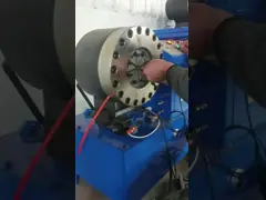 China 1250KG Capacity AC Hose Crimping Machine for Crimping Range 6-76mm supplier
