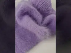 2/16nm Mink Hair Yarn Angora Crochet Luxury Используется для вязания сумок с Pp video