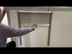 10pcs Railway Carriage Interiors Train Compartment Curtains Aluminum Fabric