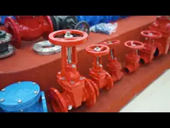 GG25 Литой железный GGG50 Гибкий железный клапан не поднимающийся ствол video