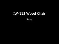 Стулья нордической ткани низкие задние деревянные обедая покрасили крытую коммерчески мебель video