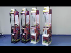 Автомат когтя изготовленной на заказ конфеты мини 13 дюйма с верхним шкафчиком video