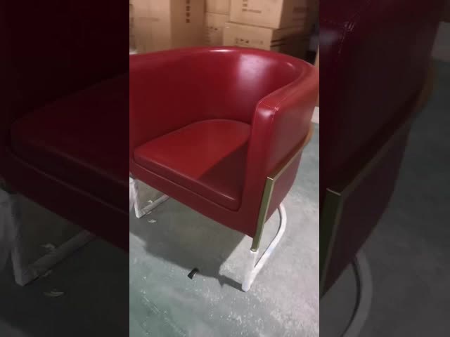 0.42cbm Restaurant Dining Chair Velvet Upholstered Low Back
