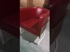 0.42cbm Restaurant Dining Chair Velvet Upholstered Low Back