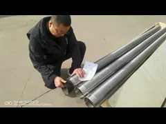 China Stainless Steel Rotary Drum Screen Filter , Wedge Wire Basket supplier