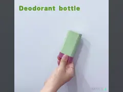 Нижняя ручка солнцезащитного крема дизайна вращения упаковывая упаковку дезодоризации PCR 15g 20g PP video