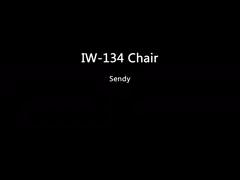 деревянный ресторан 0.35cbm предводительствует стул Seater золы деревянный кожаный безрукий video