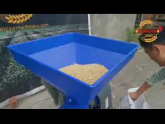 380v 7.5kw Mini Auto Rice Mill Paddy Dehusking Machine 700kg Per Hour