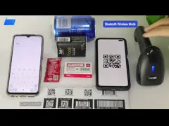 Беспроводной 2D читатель Bluetooth блока развертки кода Qr портативный для POS ПК IOS IPad планшета video