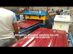 H Beam Frame Roof Sheet Forming Machine Вес 5Т Стабильная производительность video
