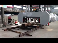 Große Sägemühlen-Dieselmaschine der Bandsägen-80HP automatische der Mühle2500mm