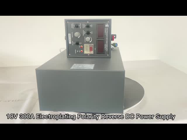 Customized Energy Saving DC Rectifier Polarity Reverse DC Power Supply 18V 300A video