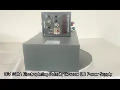 Customized Energy Saving DC Rectifier Polarity Reverse DC Power Supply 18V 300A video